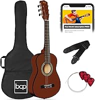 Vista 25 de Best Choice Products Kit de Iniciación de Guitarra Acústica de Madera Completa para Principiantes de 38 Pulgadas con Funda de Transporte, 6 Púas