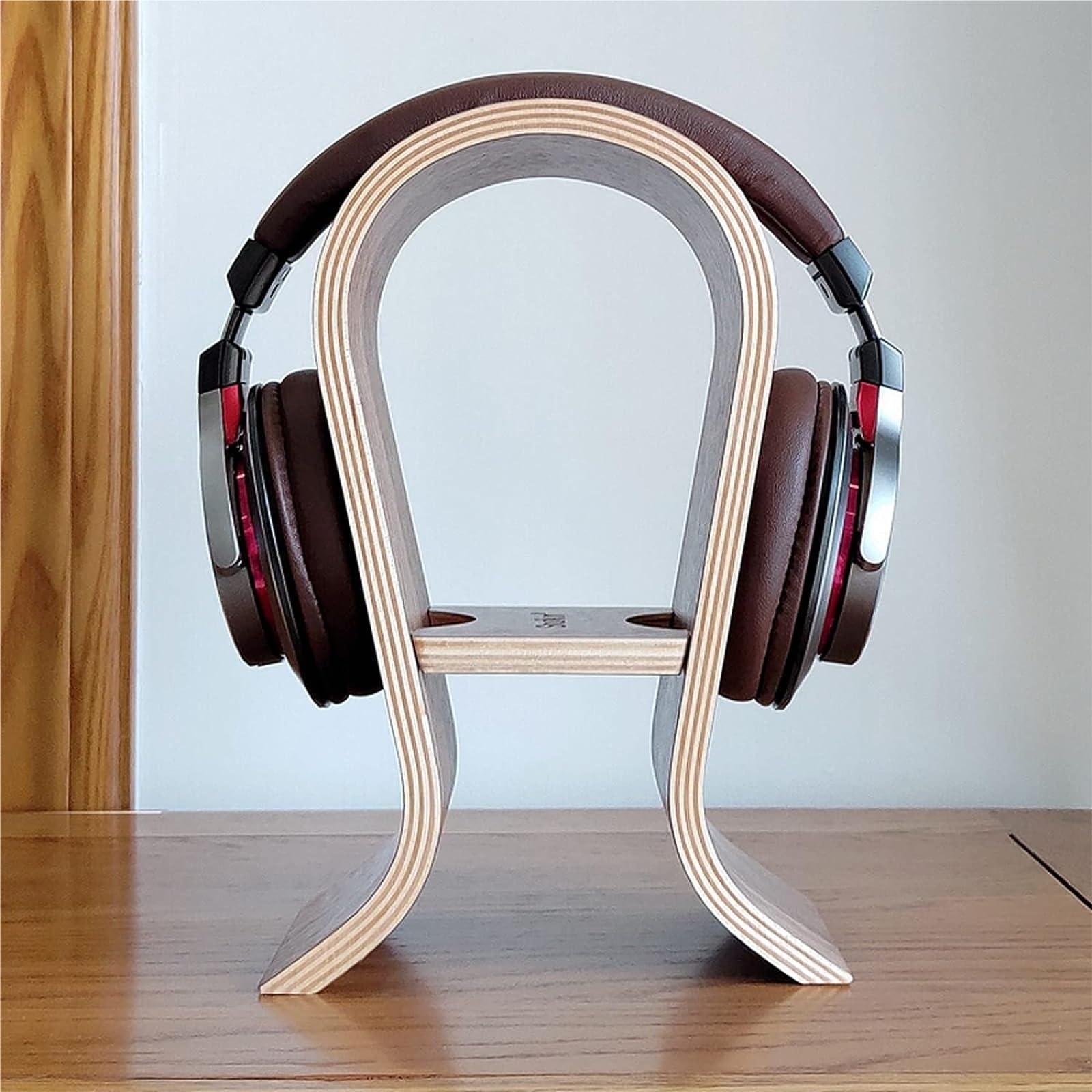 Gaming Accessori Display per Cuffie da Gioco con Finitura in Noce Computer Creativo Metti Ripiano per Auricolari Gioco per PC Stand Over-Ear da Gioco