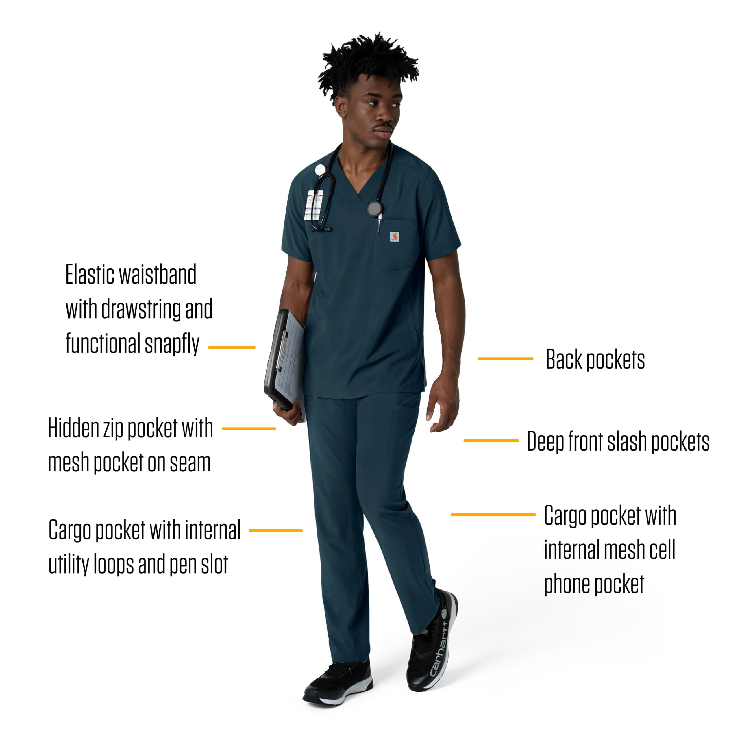 Carhartt Scrub Pant - Spodnie operacyjne Mężczyźni