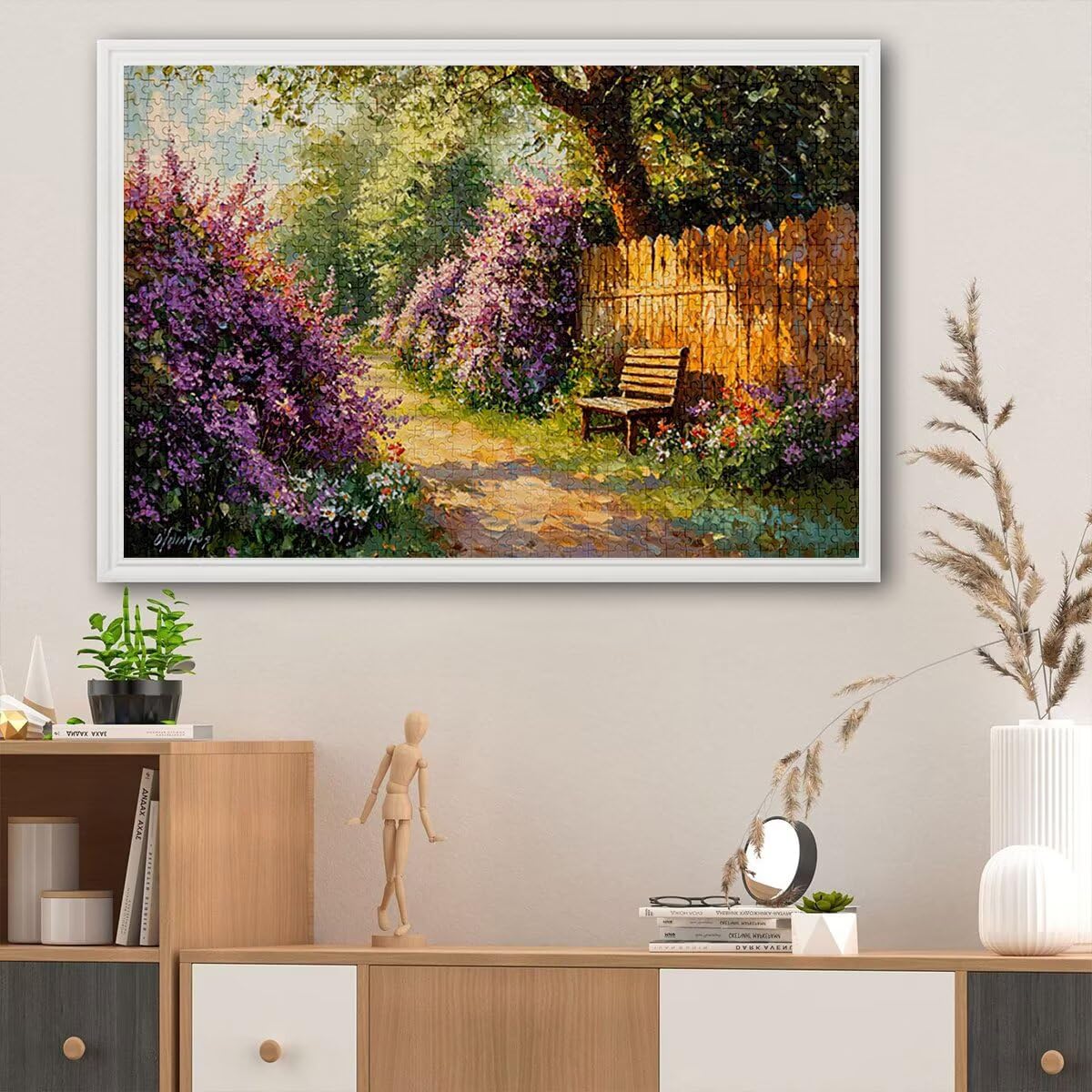 Puzzle 4000 elementów, wiejskie, 4000 elementów, dla dorosłych, drewniane puzzle dla dorosłych, trudna łamigłówka, gra logiczna dla całej rodziny, drewniane puzzle do dekoracji salonu, na prezent, H-0
