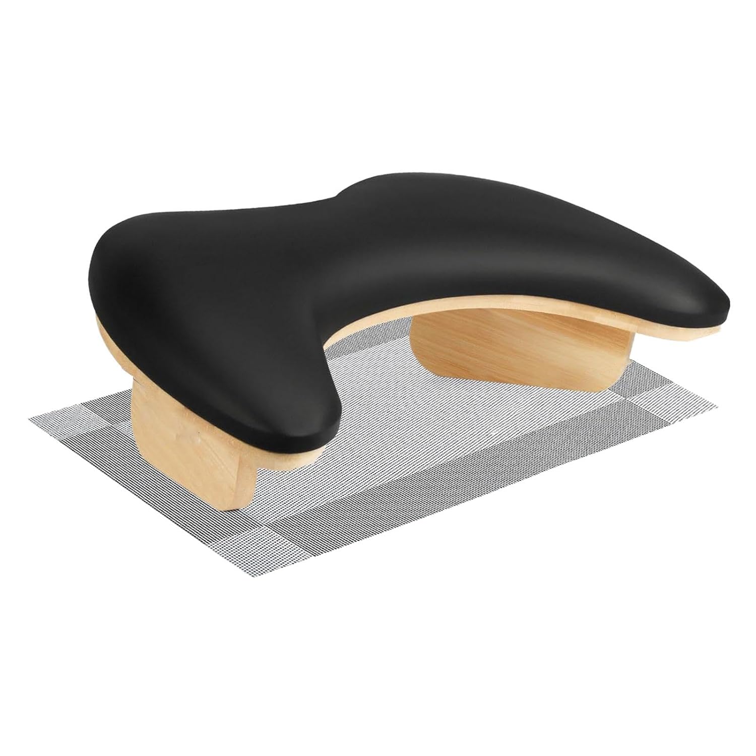 Nail Hand Support Cushion for Manicure, Non-Slip Base for Home And Salon, Black
