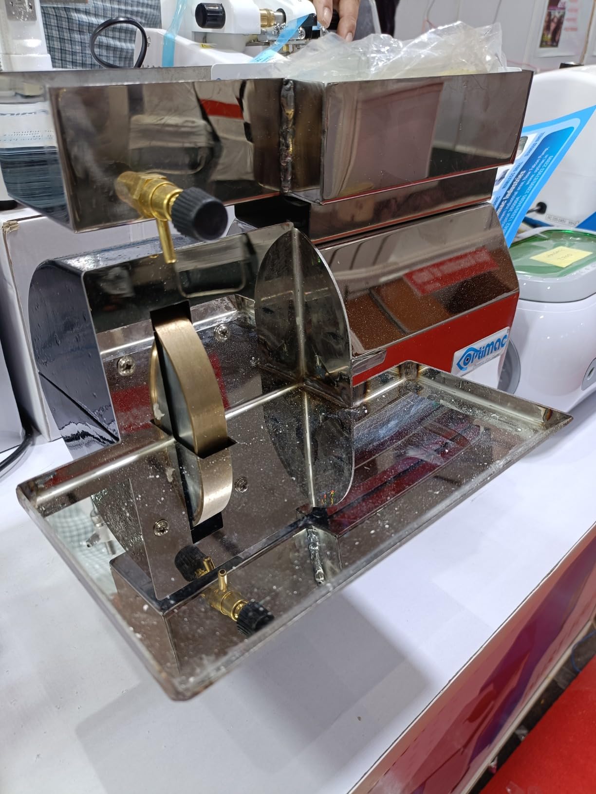 Hand Edger Machine |Lens Edger Machine|optimac|Stainless Steel Hand ...
