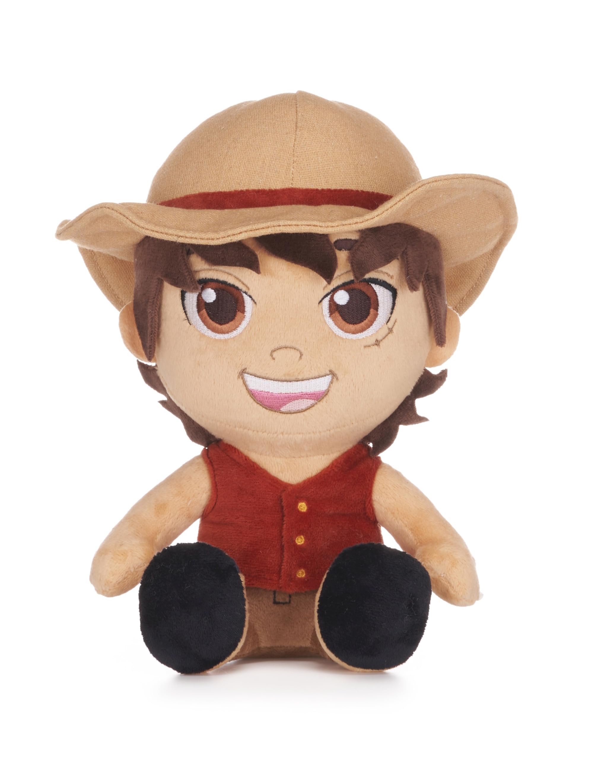9.5" (24cm) One Piece Manga Anime Monkey D Luffy Soft Plush Toy