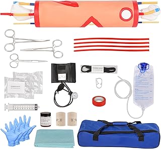 Wound Packing Trainer Kit, Stop The Bleed Kit, Survival Kit,Bleeding Control Kit for Medical Education, First Aid Emergency Practice, Public & Training Medical Professionals