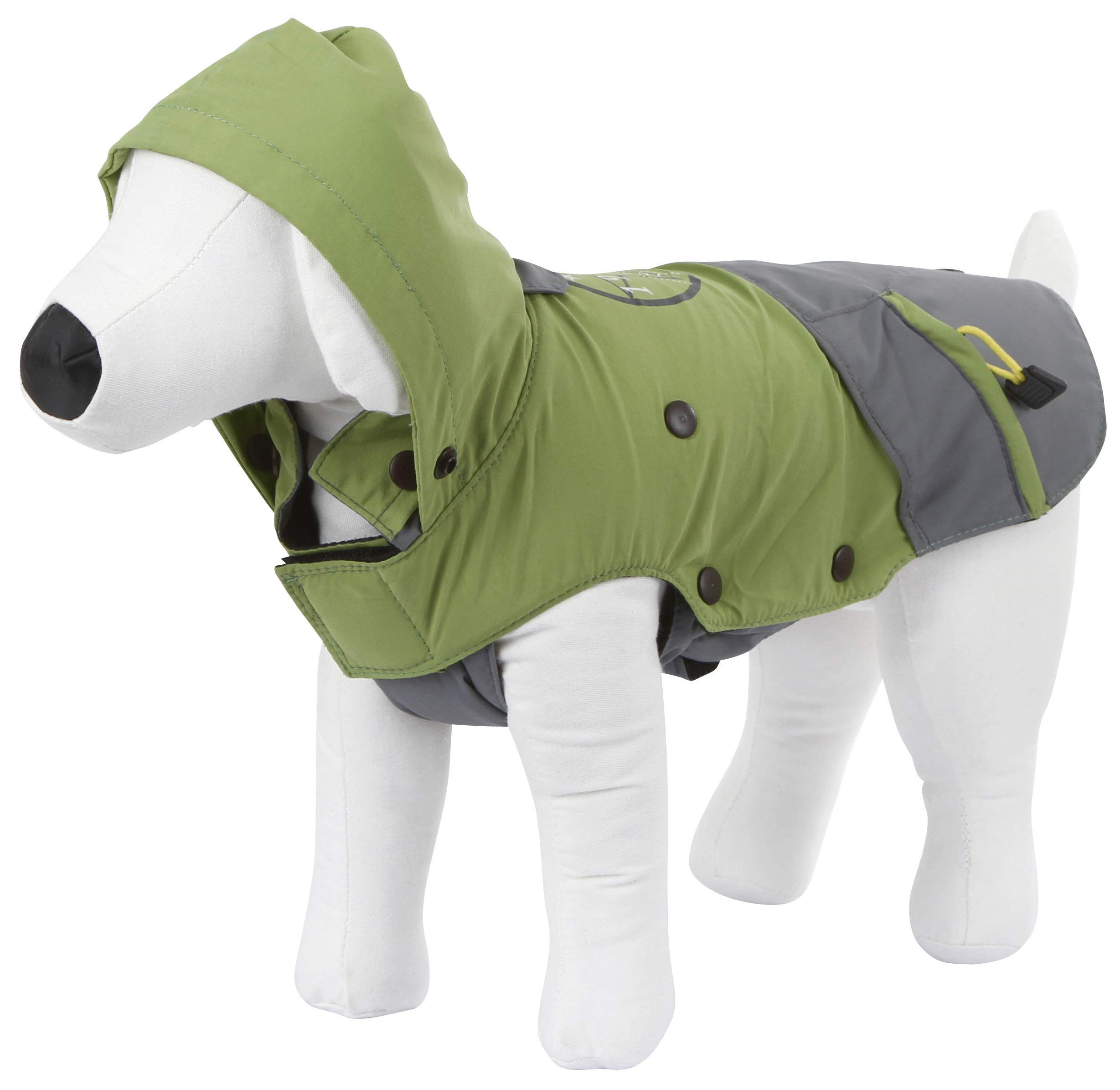 Kerbl Vancouver Manteau pour Chien Vert/Gris 30 cm