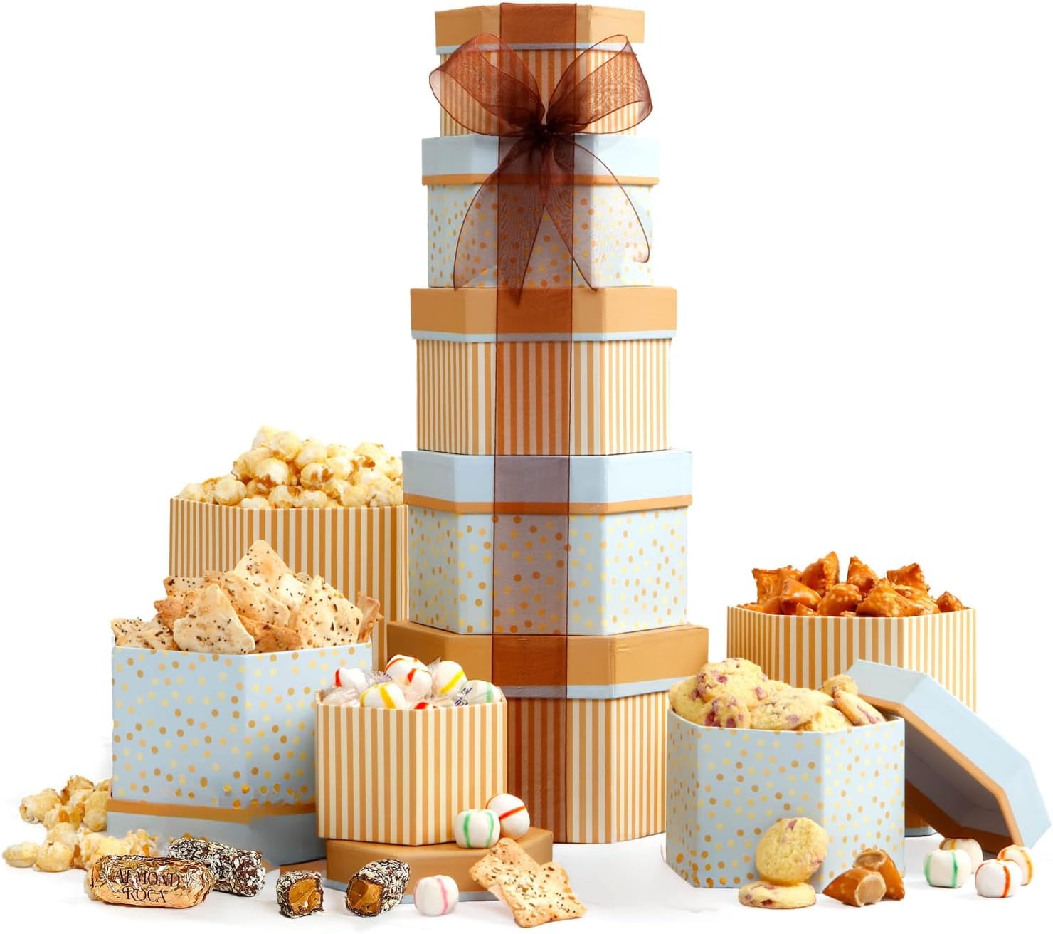 Celebration Gift Tower with Sweets & Nuts
