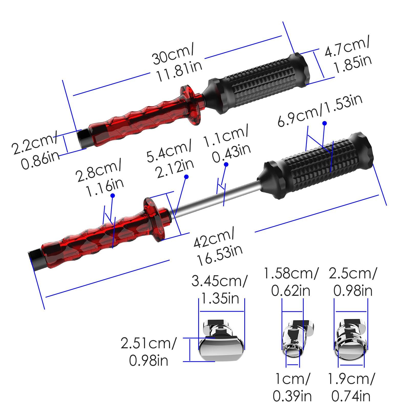 Riparazione di ammaccature sul veicolo - set levabolli per auto, levabolli con martello scorrevole | Estrattore per ammaccature per auto, kit di riparazione per ammaccature per la rimozione di superfi