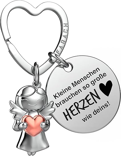 FABACH Schlüsselanhänger Schutzengel „Beste Erzieherin"