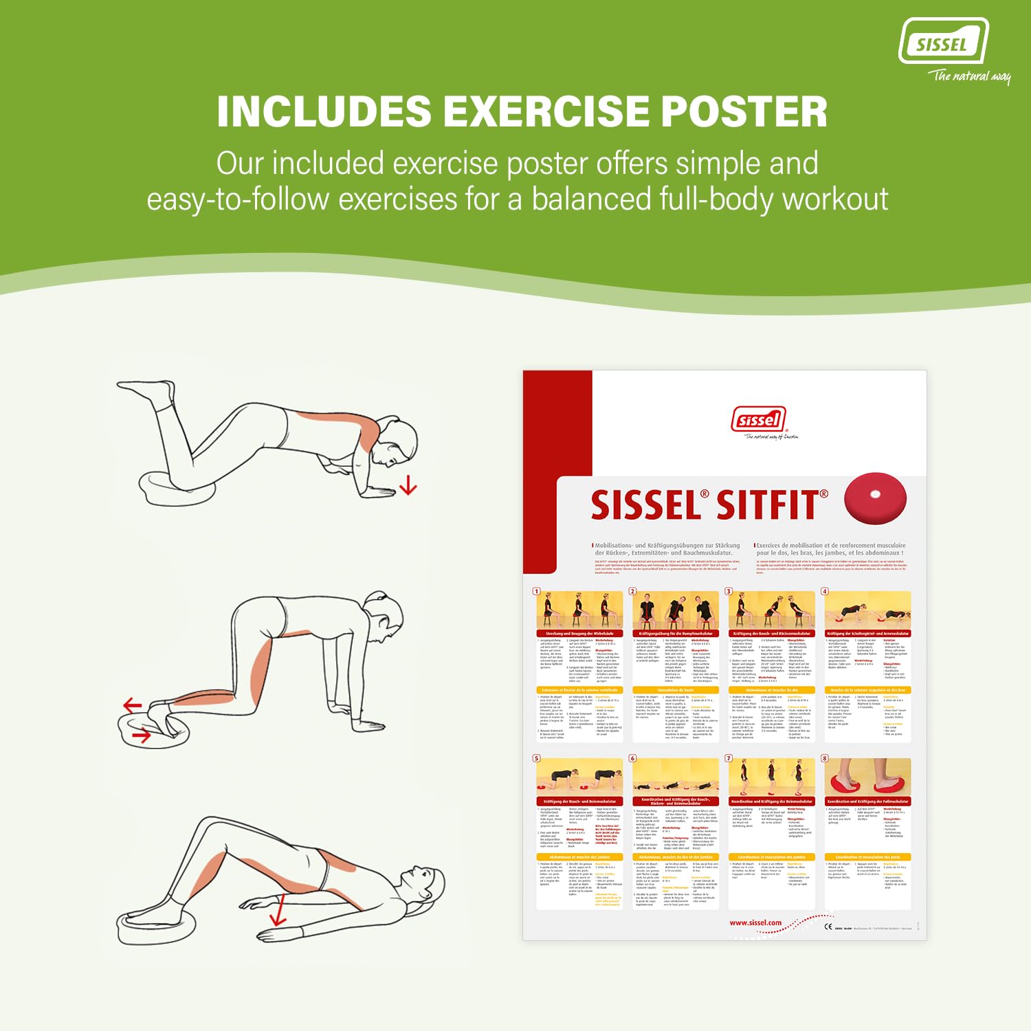 SISSEL Sit Fit Cojín postural