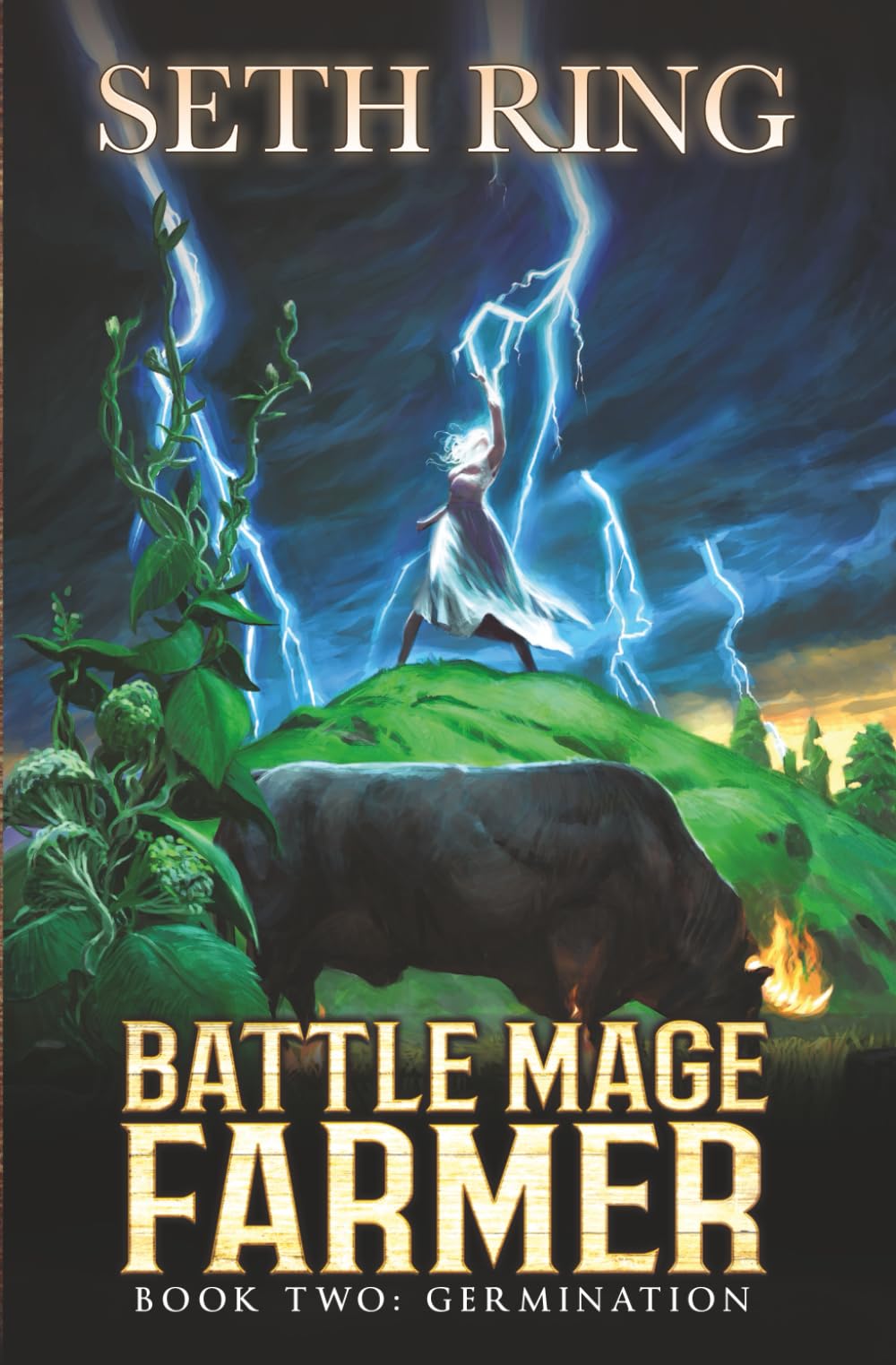 Germination: A Fantasy LitRPG Adventure: 2 (Battle Mage Farmer)
