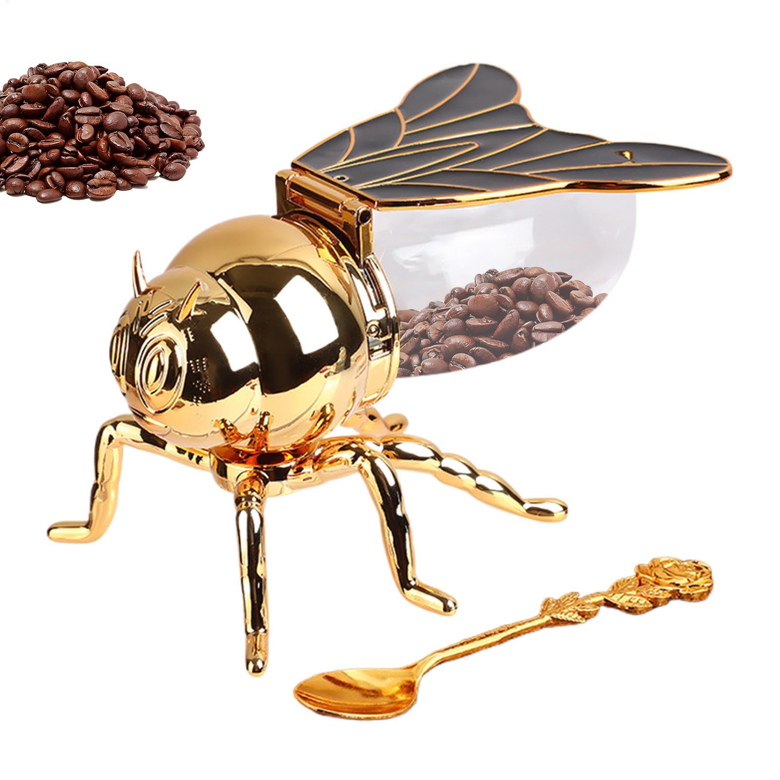 Générique Pot De Miel, Pot De Miel En Forme D'abeille,Pots Miels Mignons Avec | Bol De Porte-sucre, Statue D'animaux, Pot De Condiments En Pour Les