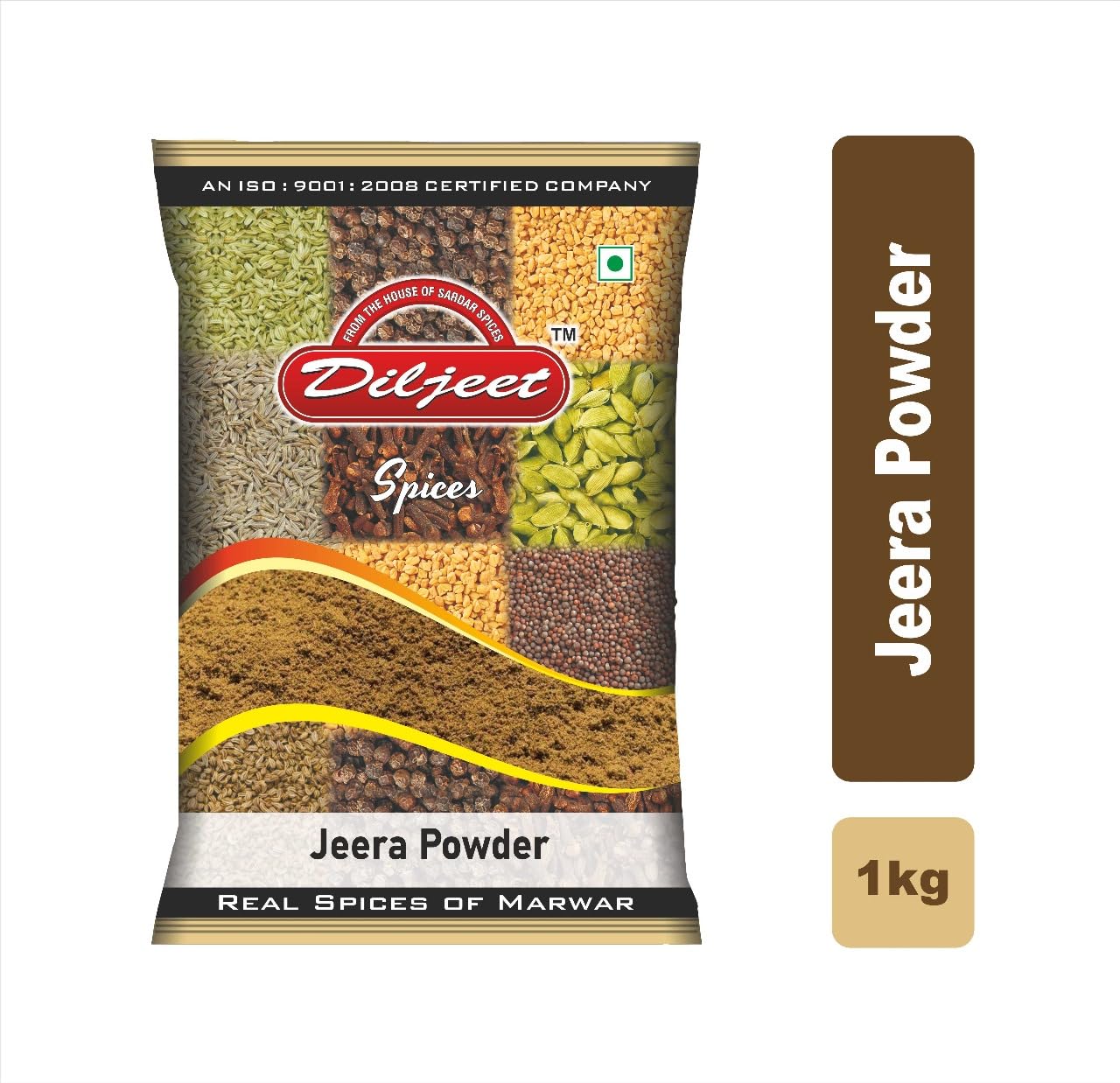 Diljeet 1Kg Jeera Powder |Powdered Cumin (Fresh And Pure) - Image 2 thumbnail