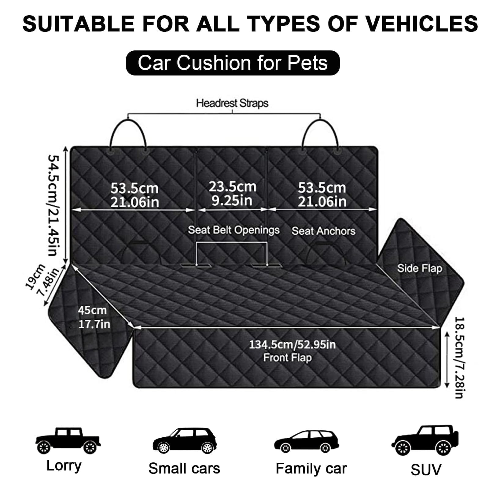 Hundedecke Auto Rückbank für VW Caddy Maxi V Mk5 (SB) 2020-2023 2024 2025 2026