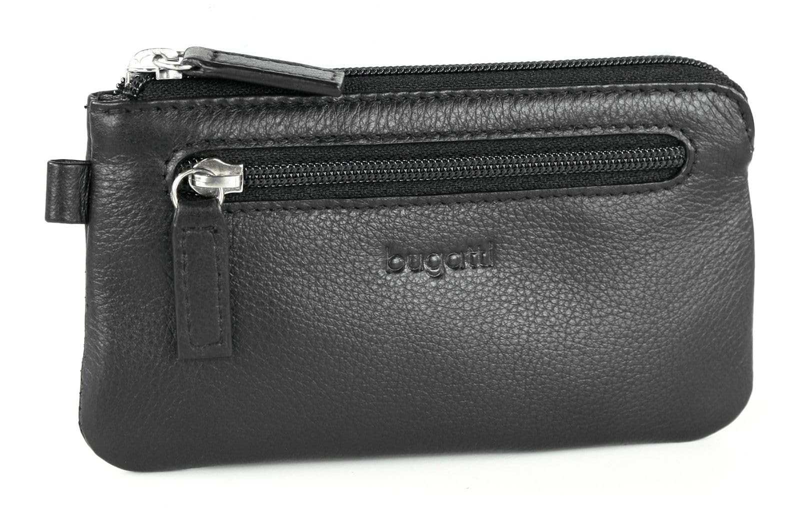 bugatti Sempre - portachiavi grande in pelle con scomparto banconote – elegante confezione regalo