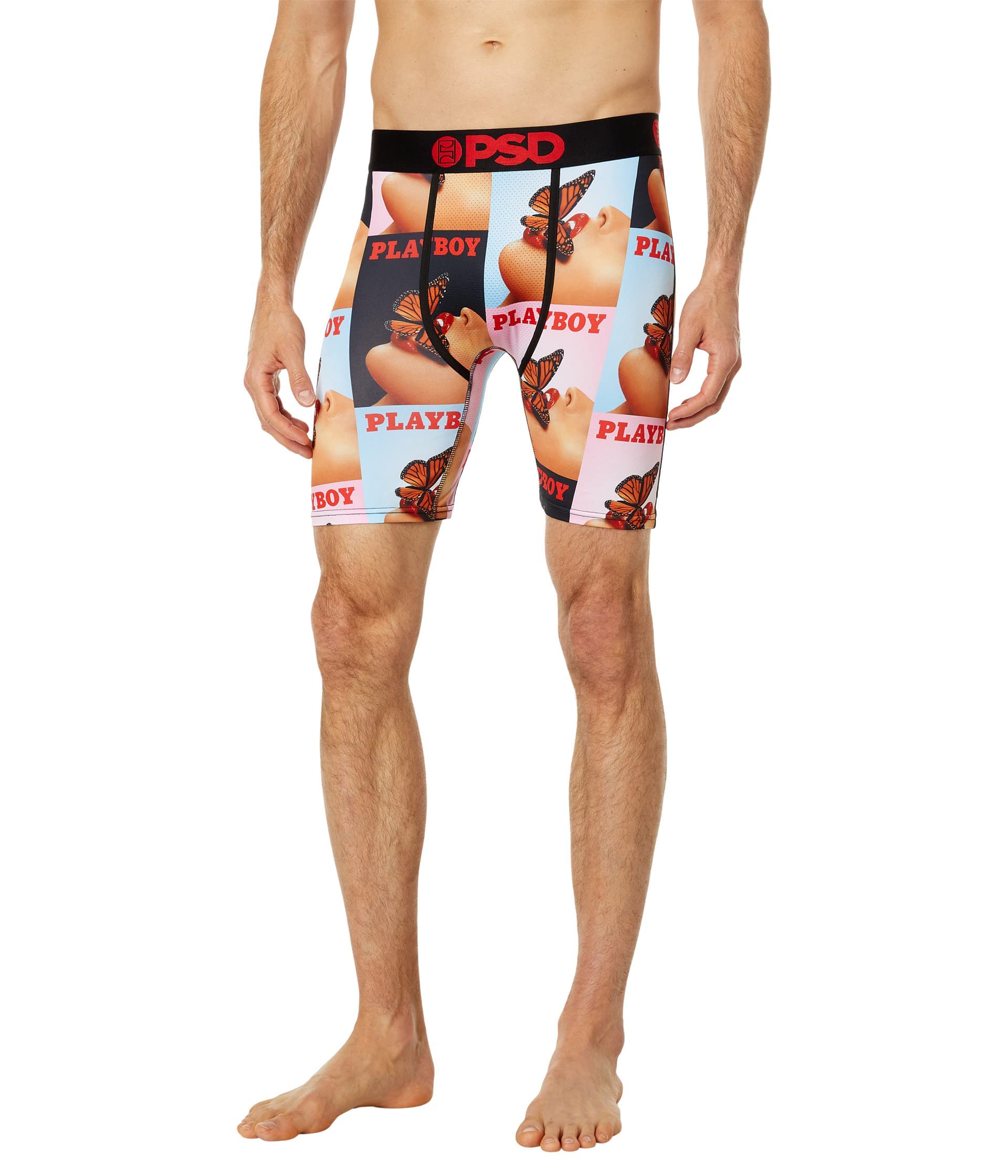 PSD Mens Pb Butterflies Boxer Briefs Multi XL