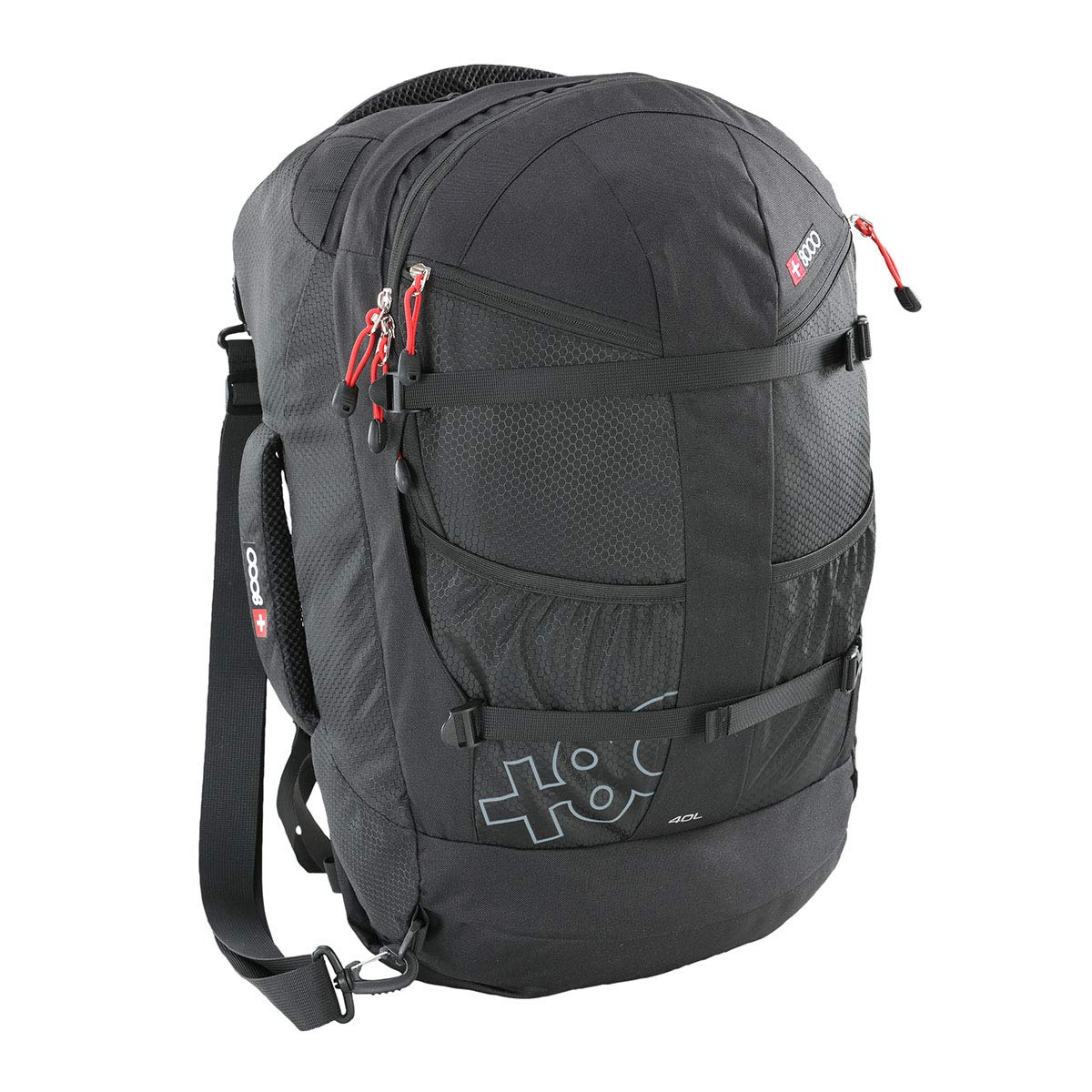 8000 M198213 20I Unisex Adult Travel Bag, Black, One Sizec 