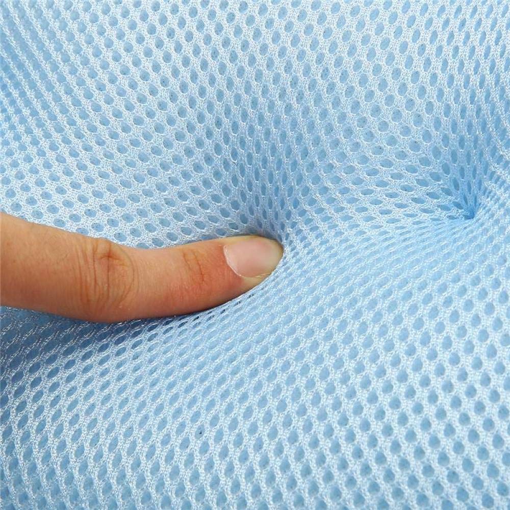 Almohadas de baño Malla 3D Baño Bañera Almohada Antideslizante Acolchado Bañera Almohada Reposacabezas con ventosas Cojín de baño de Cuello Suave-Cojín de bañera Blanco (Color : White) (Blue)