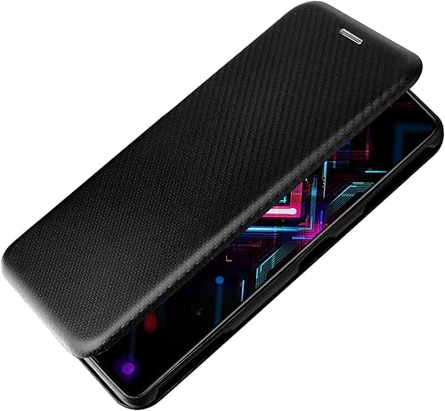 Miniatura 5 de Funda compatible con Xiaomi Redmi K40 Gaming de fibra de carbono con tapa de protección completa, funda de fibra de carbono PU + TPU híbrida a