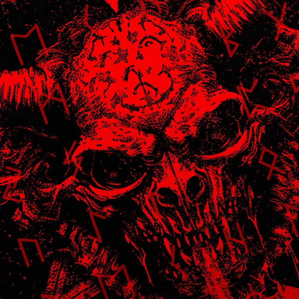 Ptrxobj Arazzo a testa di capra, pentagramma, gotico, diavolo, demone, baphomet, simbolo satanico, arazzo misterioso hippie, piccolo da appendere alla parete, per soggiorno, 152,4 x 101,6 cm