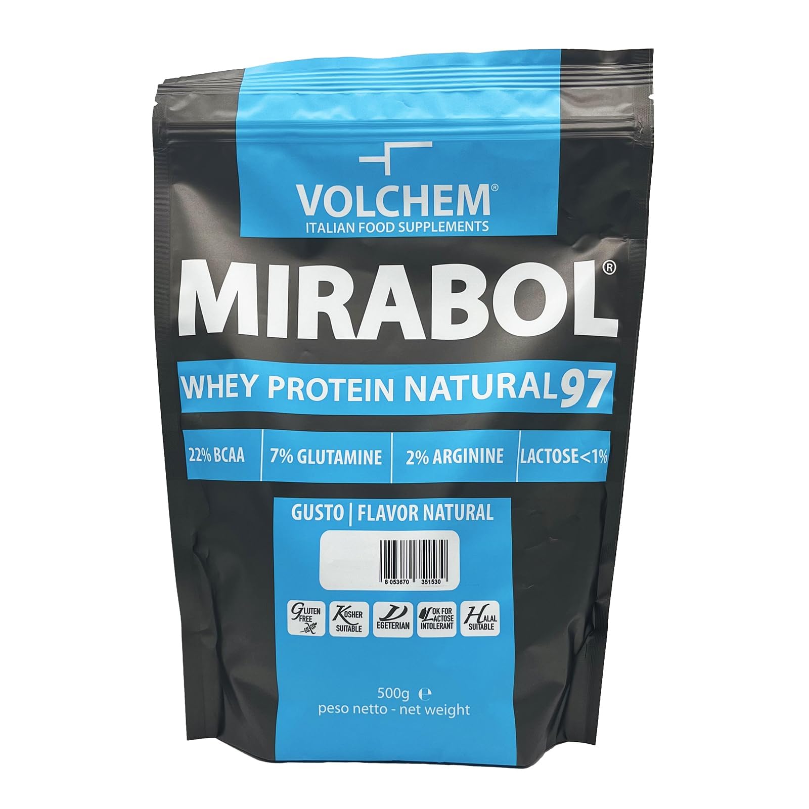 Volchem Mirabol Whey Protein (500 g, Natural)