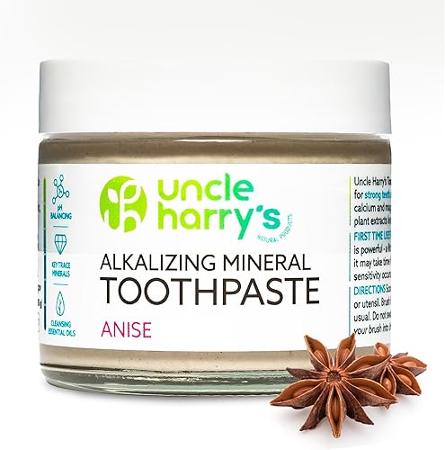 Miniatura 11 de Uncle Harry's Pasta de dientes remineralizante de menta verde | Pasta dental blanqueadora natural refresca el aliento y promueve el esmalte | Pasta
