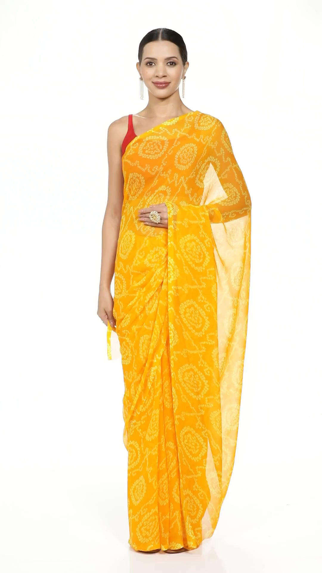 RANI SAAHIBA Dupatta In Chiffon Ricamato Beige – 2,25×0,95 Metri, Con Nappe E Bordo Lavorato, Accessorio Etnico