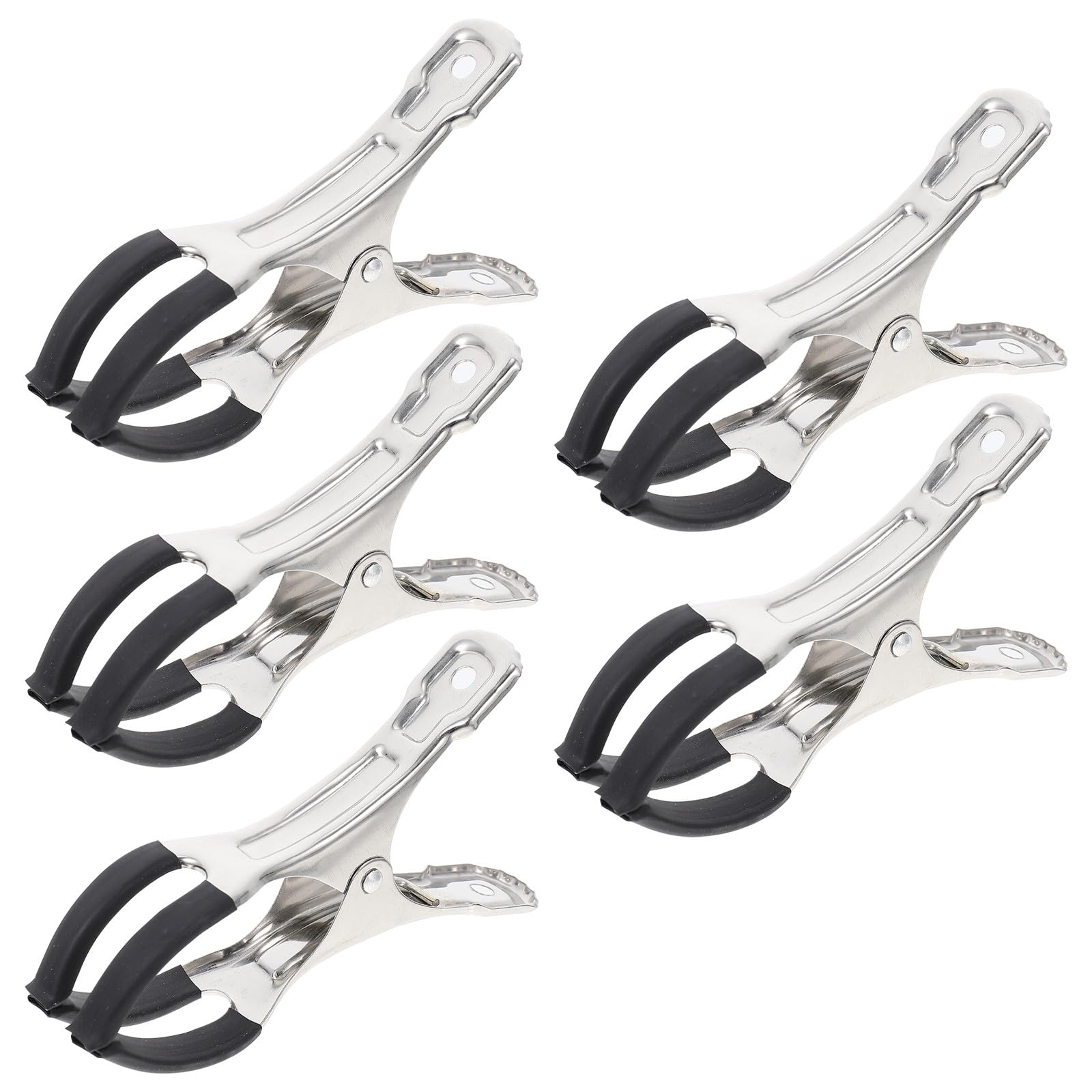 BESPORTBLE Outil de Réparation Saxophone et Clarinette en Acier Inoxydable Grand Format, Pince D'encoche Professionnelle 5 Pièces, Accessoires D'entretien pour Instrument à Vent, Usage