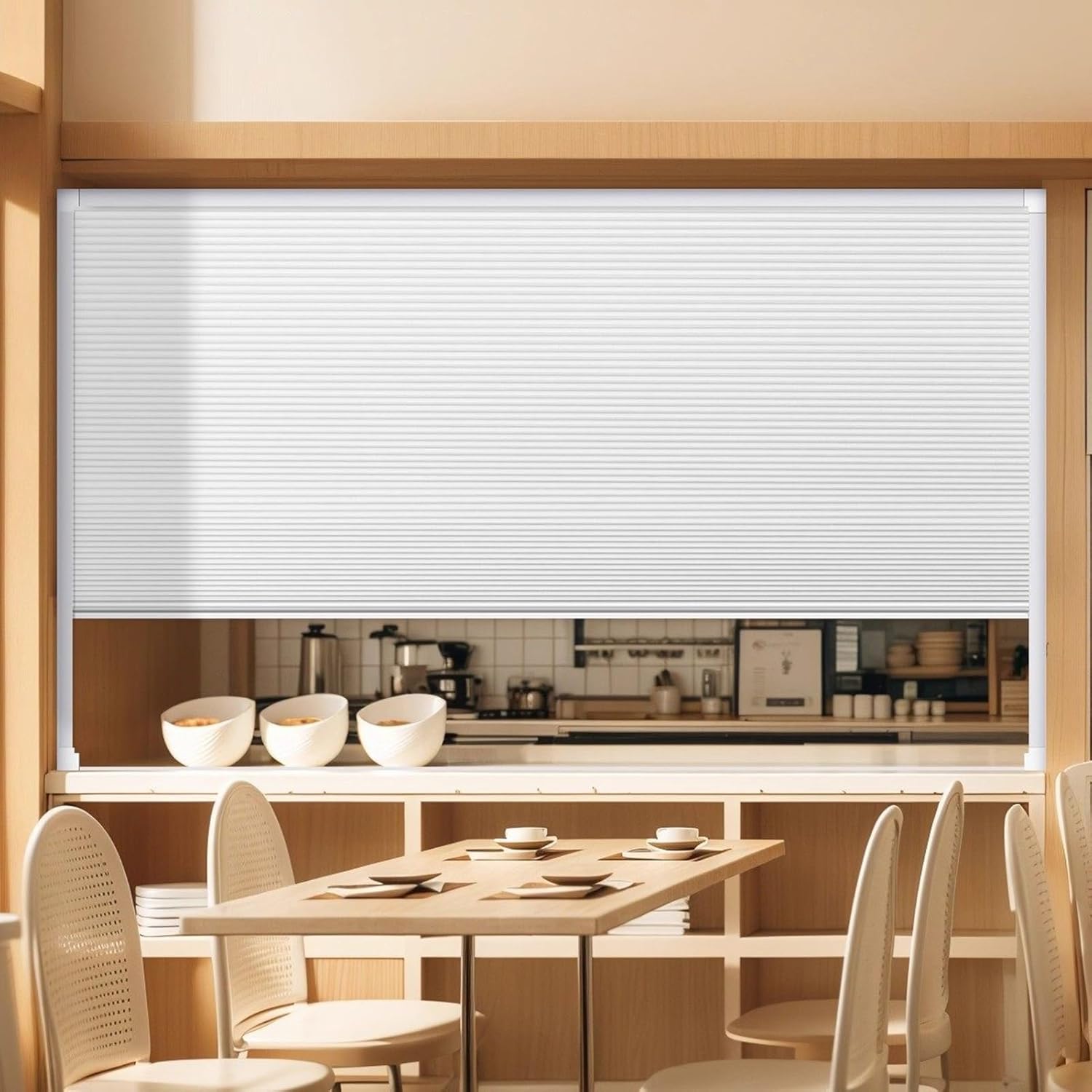 Sliding Window Vertical, Foldable Concession Service Window with Invisible Handle, Up Down Folding Concession Serving Window, for Household Windows Cafes(100x100cm(39.4 x39.4in))