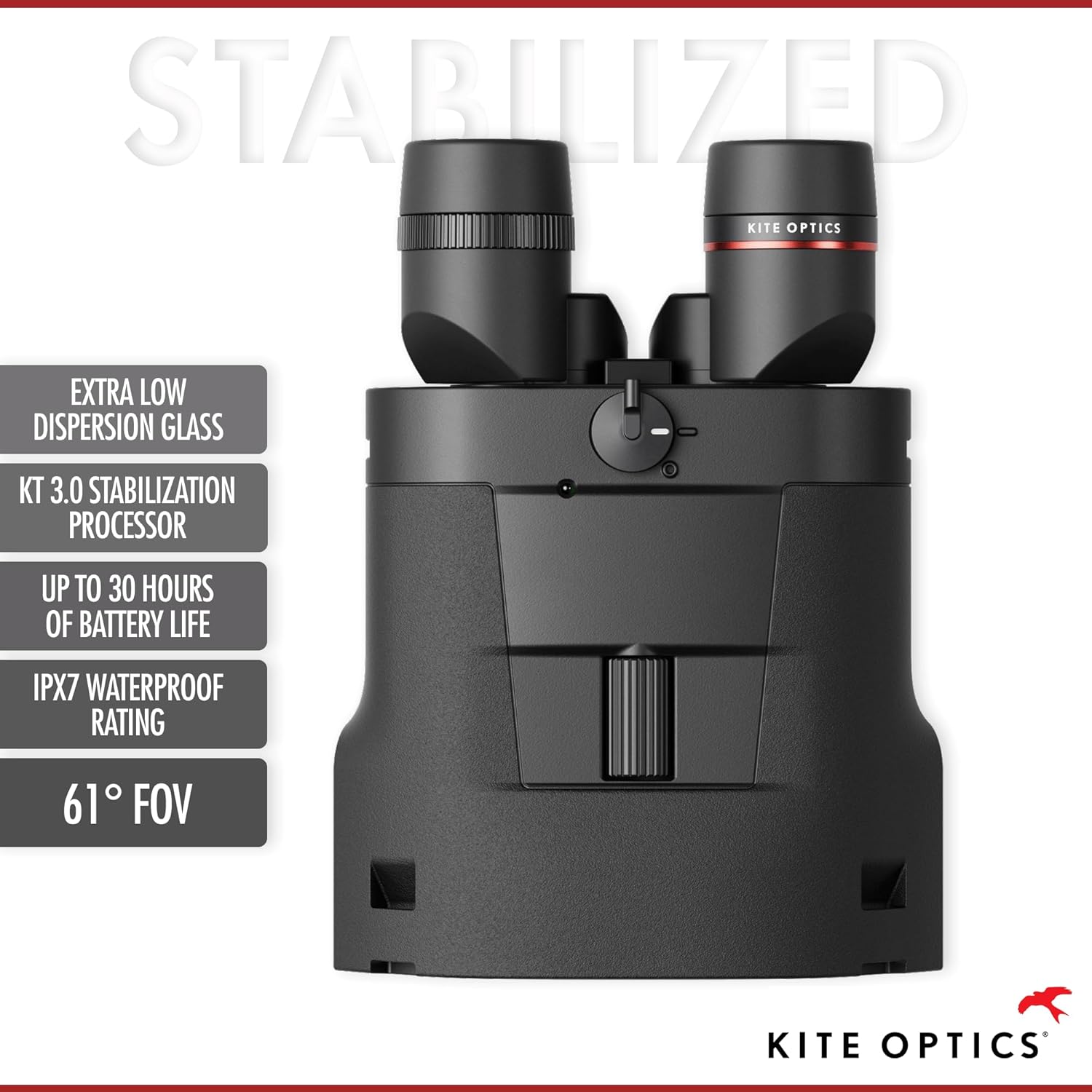 APC STABILIZED 18x50 ED High Performance Binoculars for Hunting and Bird Watching/Marine Use - 18x Magnification with Image Stabilization, IPX 7 Waterproof, AA Batteries - Image 4