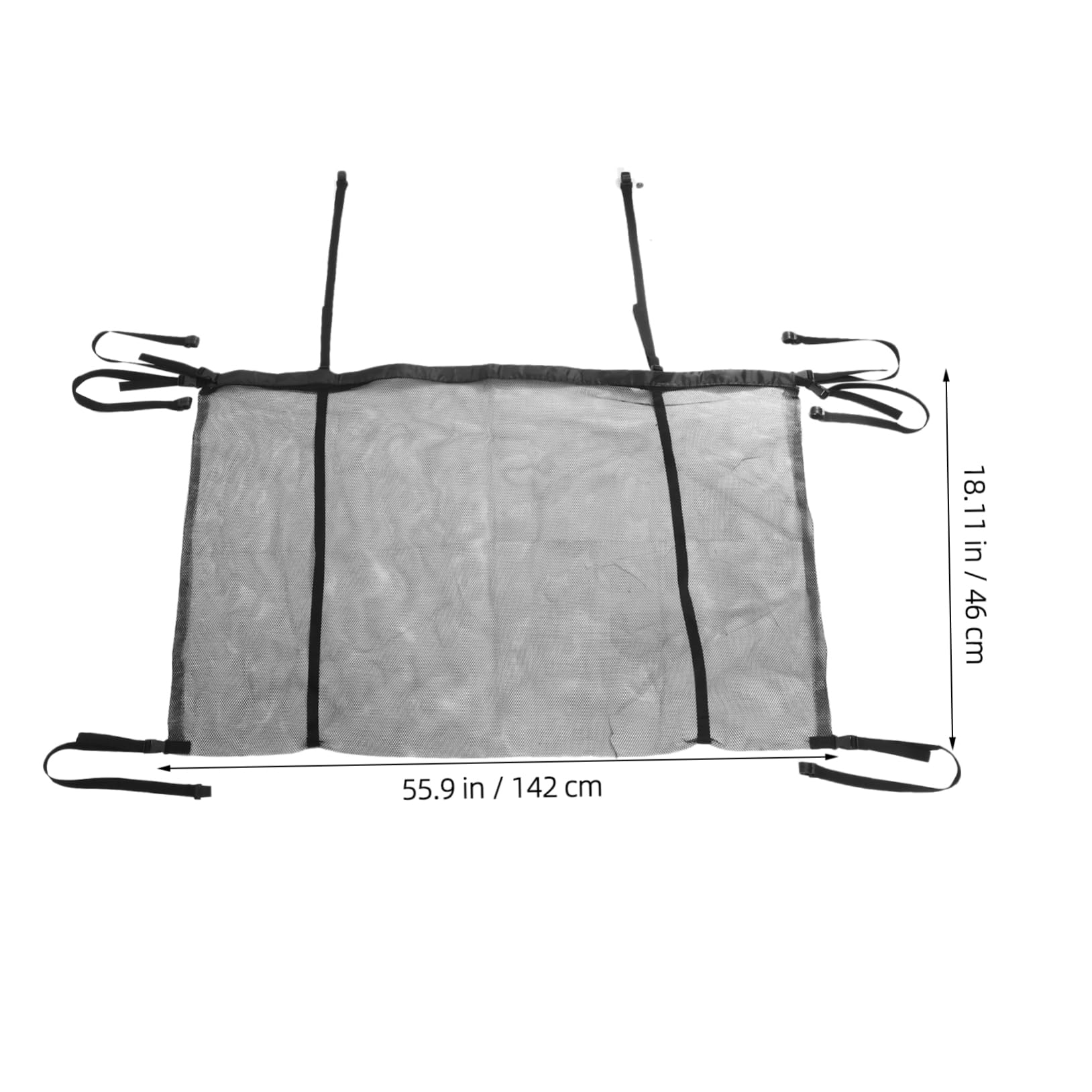 YARNOW Pool Storage Bag Mesh Bag for Pool Toys Organizer Heavy Duty Nylon Easy Hanging