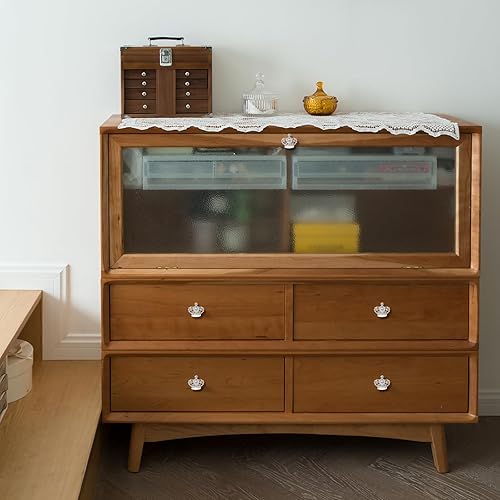 Miniatura 6 de Paquete de 6 pomos de tocador, manijas de gabinete, pomo de cajón, herrajes para cajones, armarios, aparadores y armarios, pomos decorativos