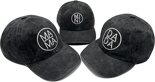 Miniatura 14 de Baseball Cap for Men Women Adjustable Hat Color múltiple,Dadsoncaps,Conjuntos familiares,Gris,Momdad,Sr.,Musicnote,90S80SMemphis,I Fix Negro,Arreglo