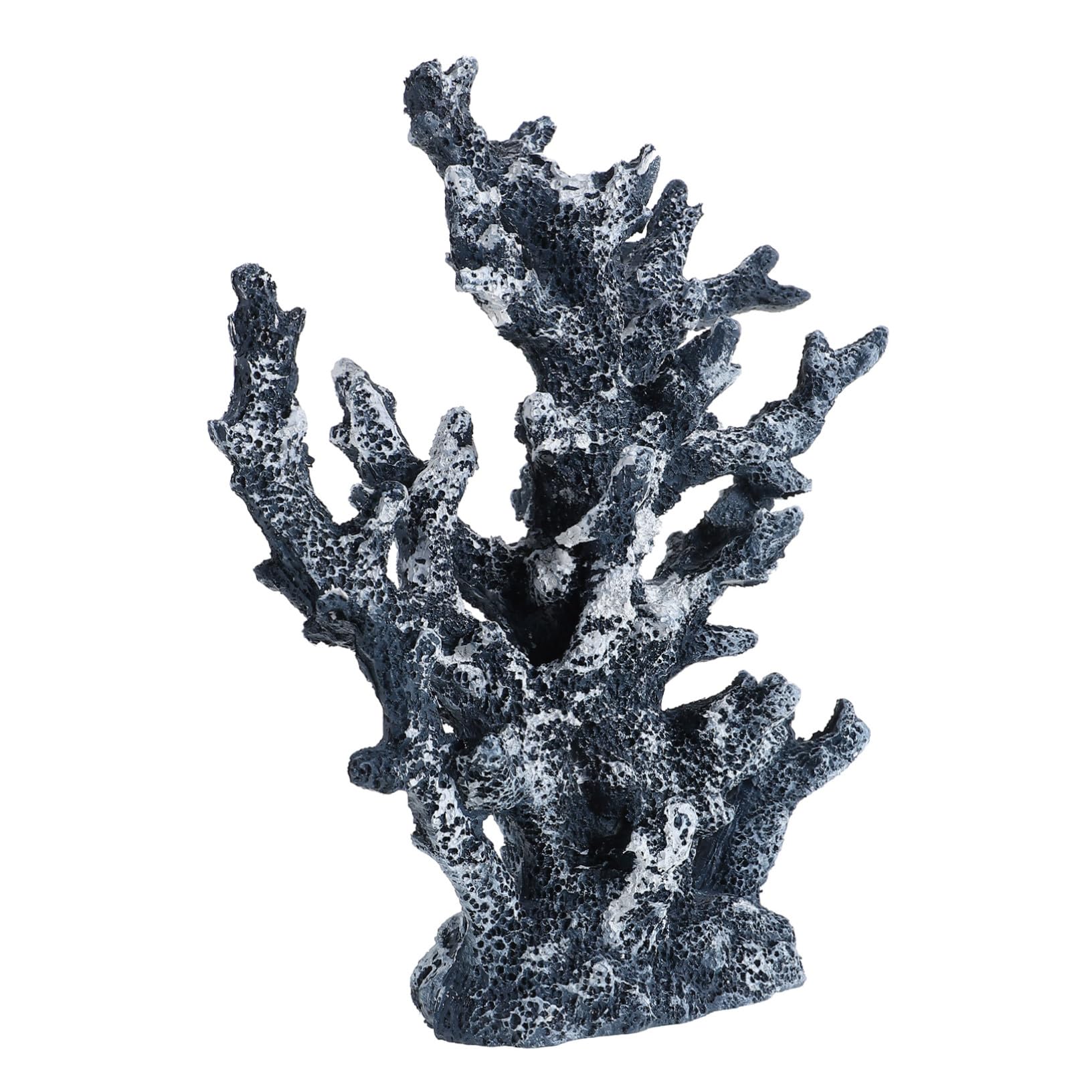 TOPBATHY Adorno de Coral Artificial para Acuario y Pecera, Resina Azul