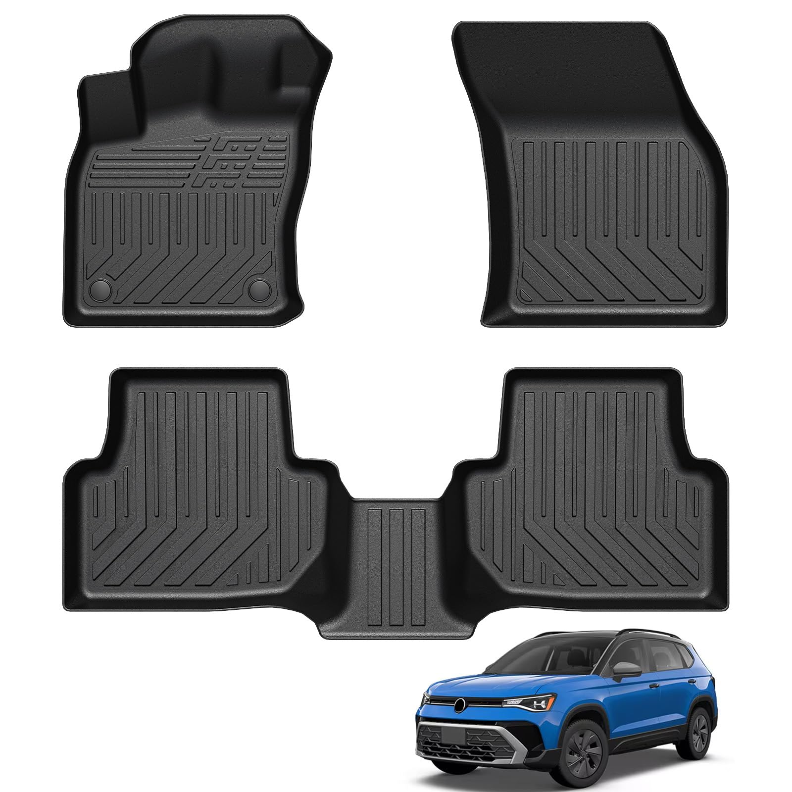 Floor Mats for VW Volkswagen Taos 2022-2025 2027