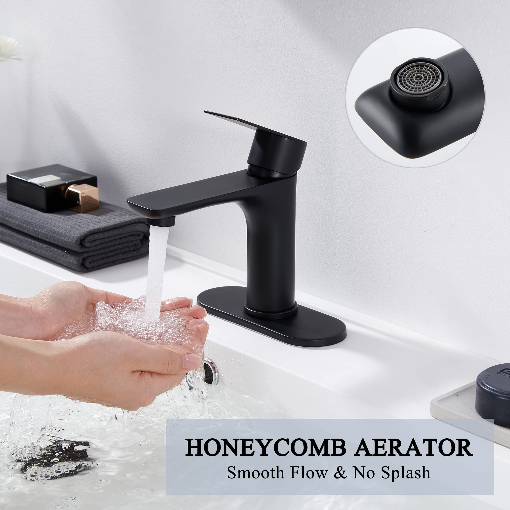 Llaves Para Lavabo Baño YUUTY Mezcladora Para Lavabo De Baño