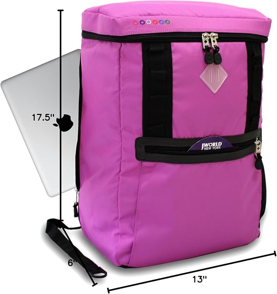 J World New York Rectan Laptop Backpack