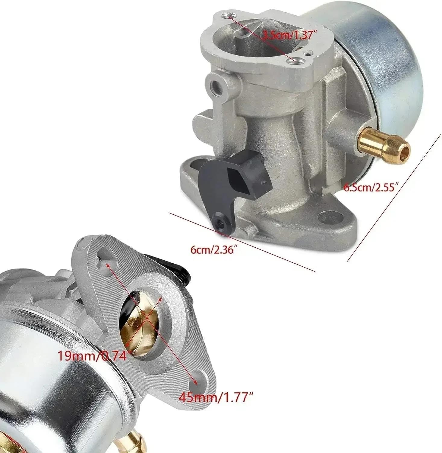 Para Stens 50-657 Stens 520-966 Para Carburador Para Motores 4-7 Hp Sin Cebador