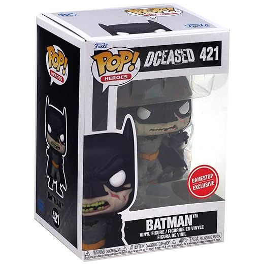Pop Funko Dceased Batman Exclusive.