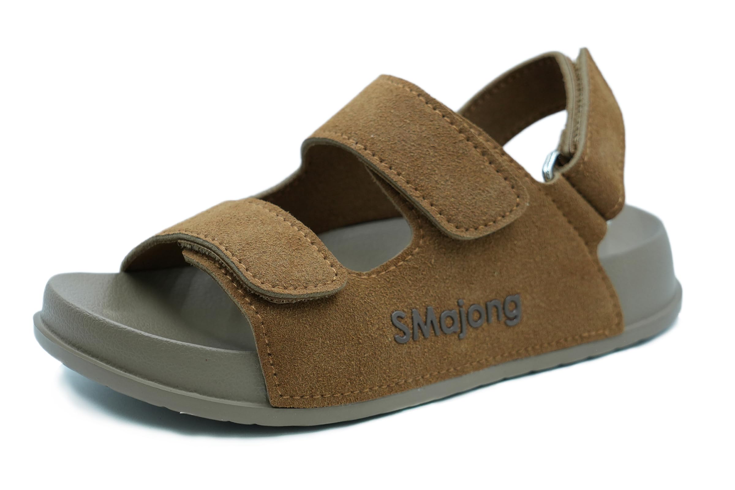 SMajong Sandalen Mädchen Jungen Kinder Sommerschuhe | Rutschfest Sportsandalen,Klettverschluss Atmungsaktiv,Bequeme Outdoor