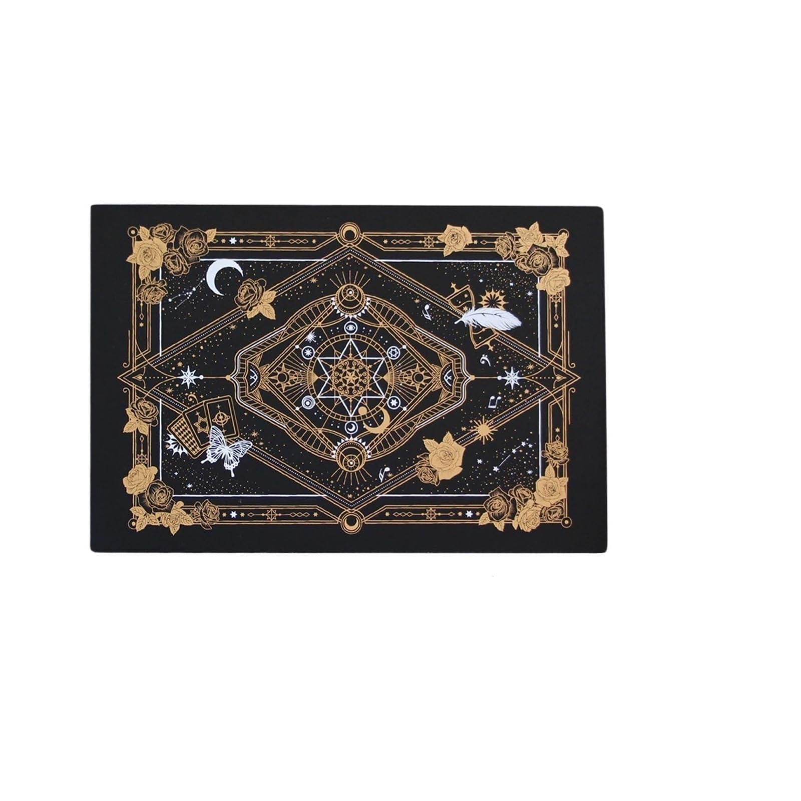 Self-Healing Cutting Mat Cutting Mat Craft Double Side Self Healing DIY Sewing Mats for Leather Engraving Board Card Quilting Scrapbooking Pad(Black Gold 44x30cm)