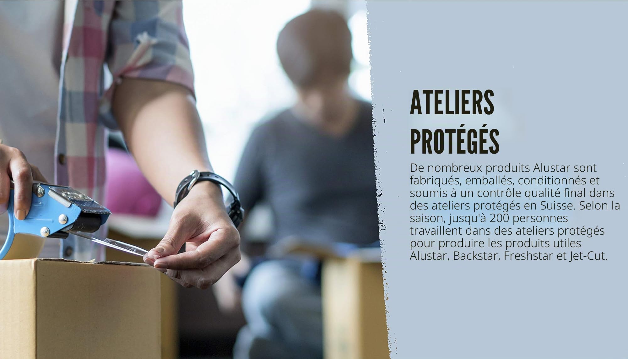 Système de Recharge pour Films Alimentaires en Inox 45 cm, avec 500 m film Jet-Cut + 70 m film Alustar