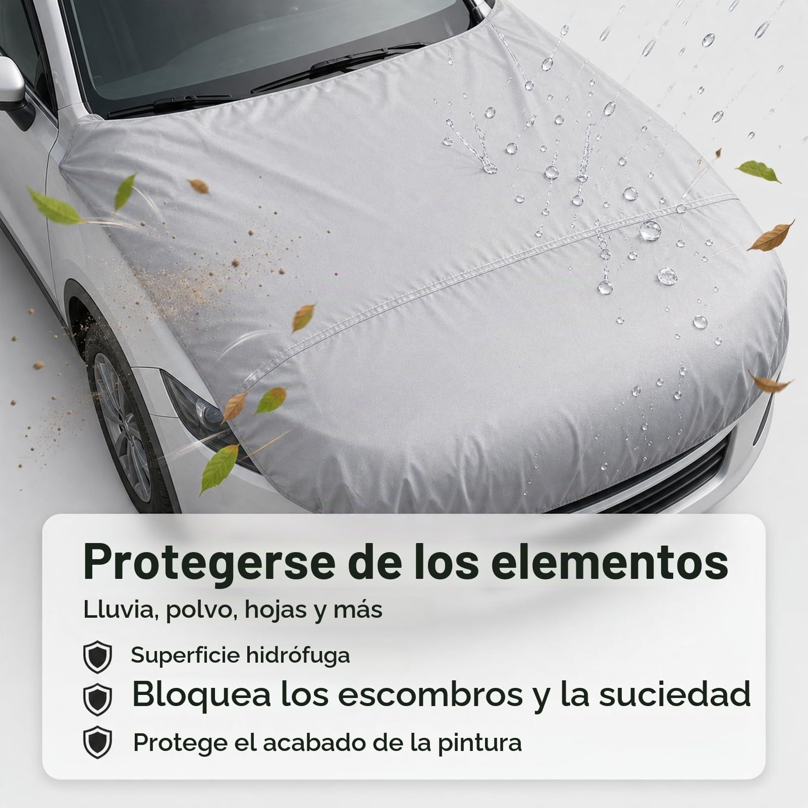 Cubierta Parasol, Paraguas de la Sombrilla del Coche, Anti-UV Refugio Solar a Prueba de Sol Proteger la Cubierta Cubierta de Ventana Delantera para Barbacoa Al Aire Libre, Picnic