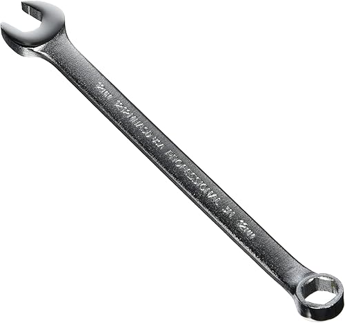 Llave combinada satinada 0.472 in 6 PT