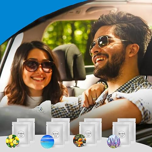 Miniatura 12 de Bonitos accesorios interiores de automóvil, clip de perfume ambientador, decoración de ventilación de aire acondicionado de auto, decoración