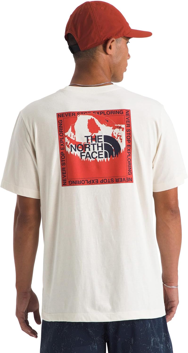The North Face Men's Stay Exploring Short-Sleeve Tee - Casual Graphic T-Shirt, Regular Fit, Soft Cotton Fabric