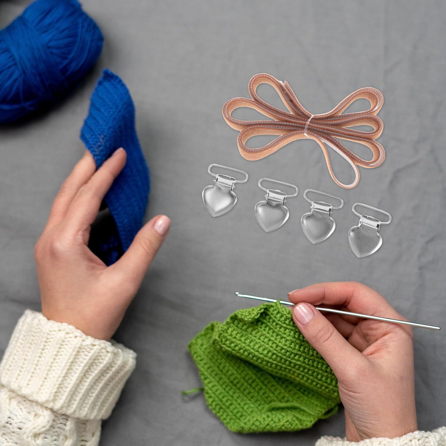 Embroidery Frame Tools Adjustable Fabric Fastener Clip