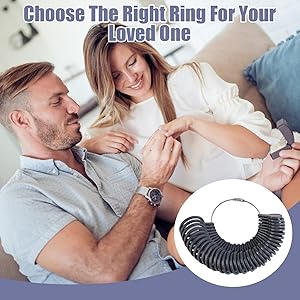 Set Misuratori Per Anelli | 4 Pezzi | Alluminio | Taglie USA, UK, UE | Per Gioielli E Fai Da Te - Foto 7