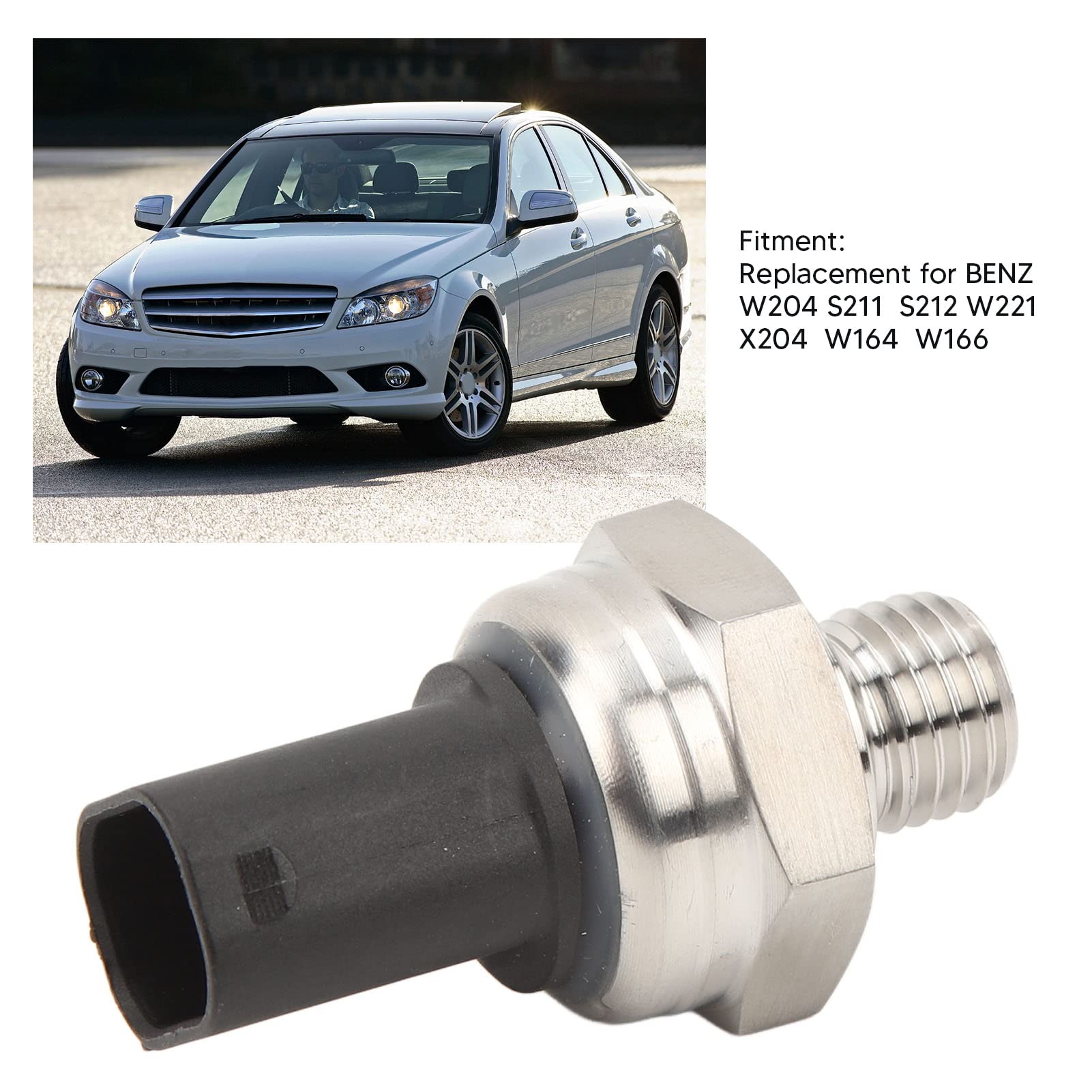 Kraftstoffdrucksensorschalter W166 W204 W221 W164 Abgasdrucksensor EGR Rücklaufsensor A0071534328 für Mazout Ersatz Válvulas de escape