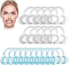 20 PCS Dental Mouth Opener, C-Shaped Cheek Retractors for Oral Examination, Teeth Whitening, Party Game, Teeth Whitening for Adults Retractors