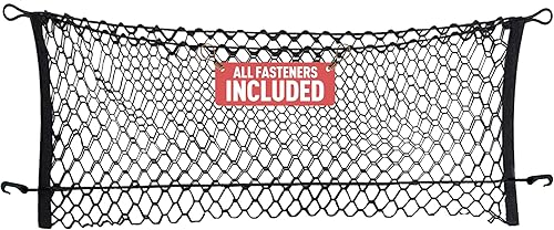 Vista 6 de Envelope Style Automotive Elastic Trunk Mesh Cargo Net for Subaru Forester (SK) 2019-2025 - Premium Trunk Organizer and Storage - Luggage Net for